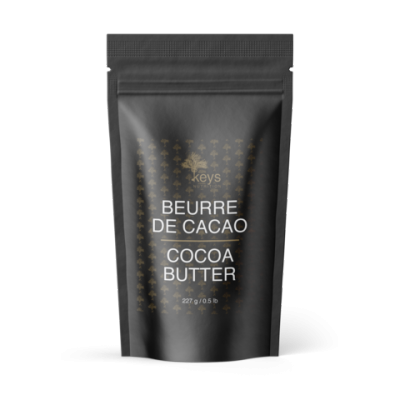 KEYS NUTRITION(Marque 100% Québecoise) - Beurre de cacao 227g -